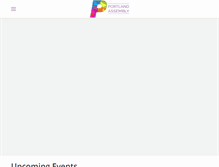 Tablet Screenshot of portlandassembly.com